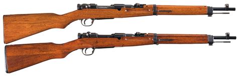 Collectors Lot Of Two World War Ii Japanese Bolt Action Carbine Rock