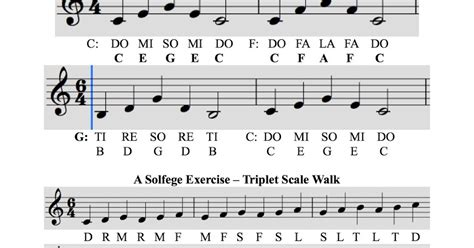 Sasic Music Blog Solfege Singing How To And Exercises