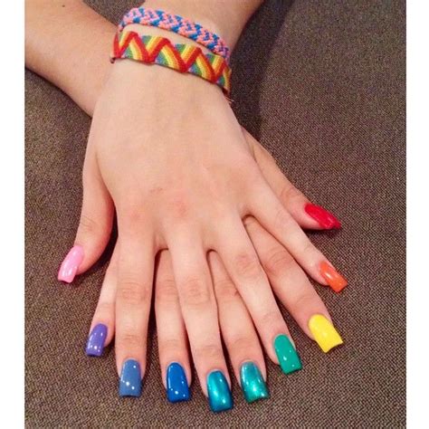 gay pride nails cute creationhohpa