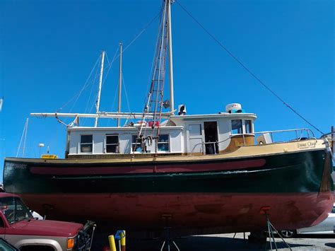 Northwestern Salmon Troller Ladyben Classic Wooden Boats For Sale