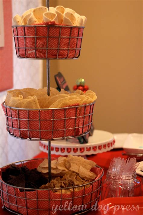 Here are all of the amazing decor, food, and beverage ideas to throw a super. Taco Bar Party | Taco bar party, Taco bar, Mexican food ...