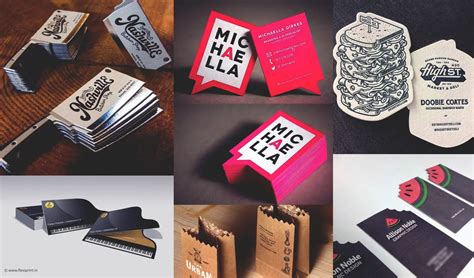 21 Unique Business Card Shapes And Designs To Inspire You