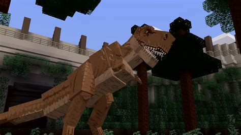 Official Minecraft Jurassic World Dlc Includes Over 60 Dinosaurs A Huge Map And Plenty Of