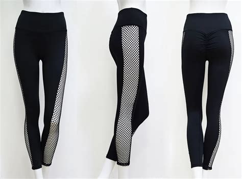 See Through Mesh Yoga Pants For Sales Women Over 50