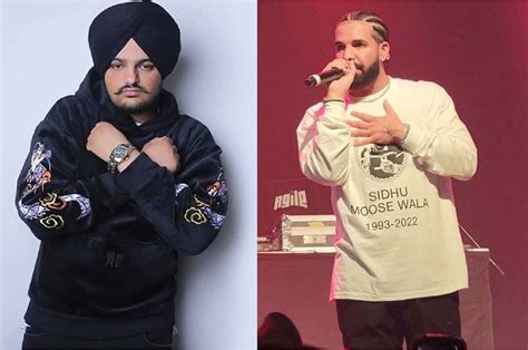 Drake launches Sidhu Moosewala T-shirt to honour late singer's musical