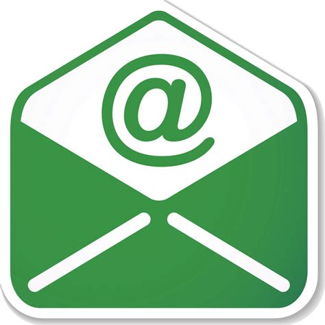 Email Icon Png Green