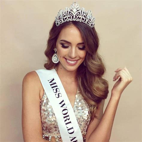 Miss World Australia Madeline Cowe Pageant Photoshoot