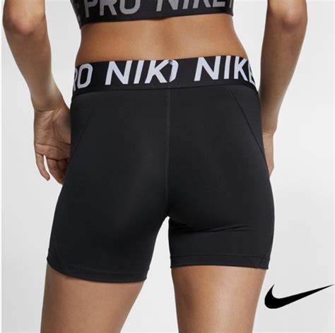 Nike Pro Womens Black Five Inch Shorts The Rainy Days