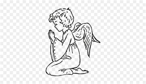Free Praying Angel Silhouette Download Free Praying Angel Silhouette