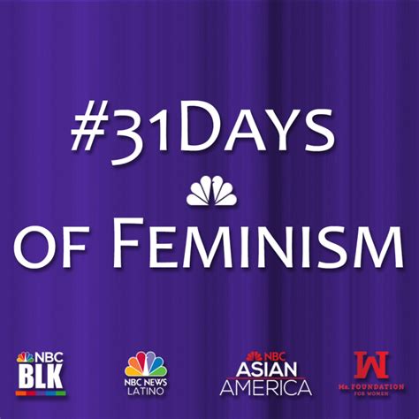 31days of feminism fierce feminists fighting for equality everyday