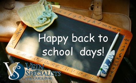 Have A Great Start To The New School Year Vein Specialists Of The
