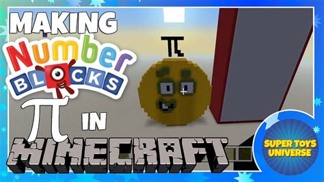 Making Numberblock π In Minecraft Youtube