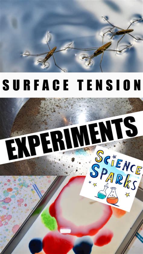 Surface Tension Of Water Science Experiments For Kids