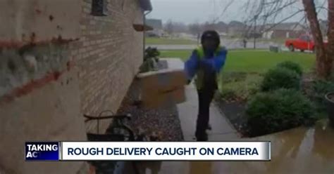Amazon Delivery Guy Caught On Tape Throwing T