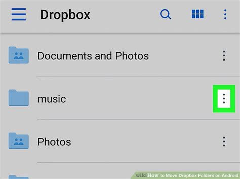 Any photos and videos you upload, regardless of photos, will be accessible to google photos later. How to Move Dropbox Folders on Android (with Pictures ...