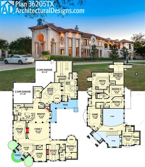 Ryefield House Plan House Plans One Story Luxury Floo