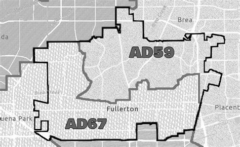 New Federal And State District Lines Divide Fullerton In Two