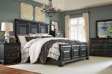 Your bedroom is an expression of who you are. Standard Furniture Passages 4-Piece Panel Bedroom Set in ...