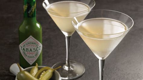 Hot And Dirty Martini Recipe Tabasco® Foodservice