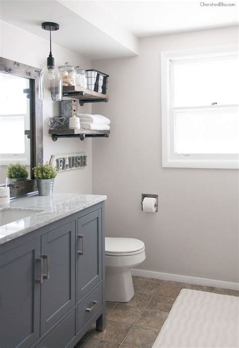 ideas  grey bathroom vanity  pinterest