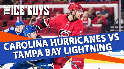 Carolina Hurricanes Vs Tampa Bay Lightning Nhl Picks The Ice Guys