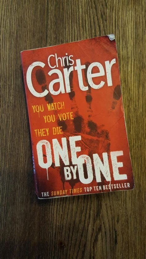 Book Review One By One By Chris Carter Becky M Book Review Chris Carter The One