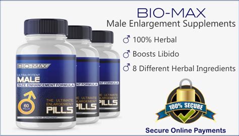 penis enlargement pills bio max