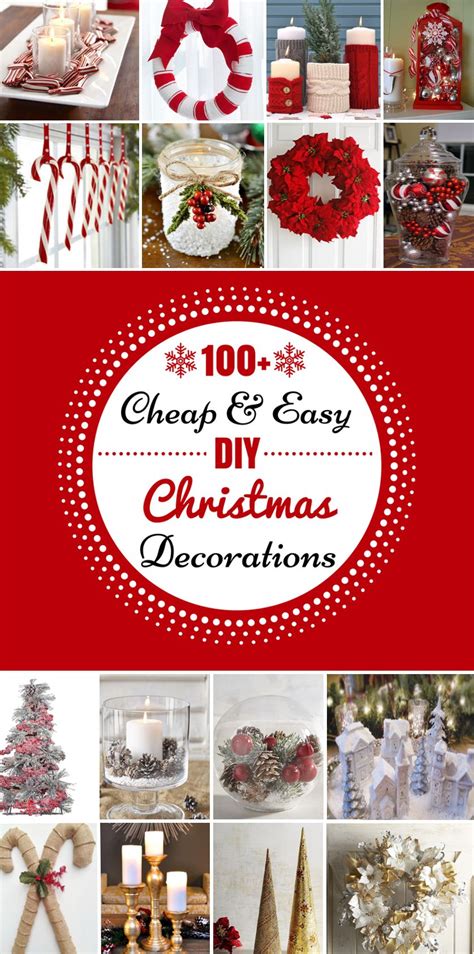 100 Cheap And Easy Diy Christmas Decorations Diy Christmas