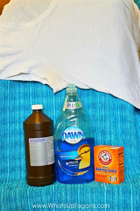 Tested The Best Way To Remove Yellow Sweat Stains Cleaning Cleaning