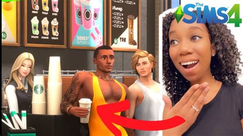 Starbucks For The Sims 4 Super Realistic Cc Youtube