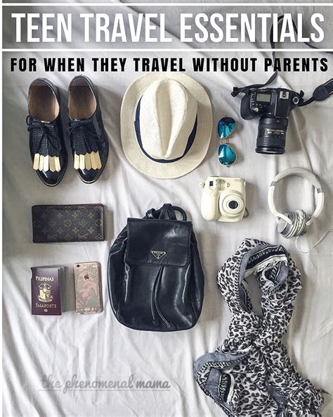 The Phenomenal Mama Teen Travel Essentials For When They Travel