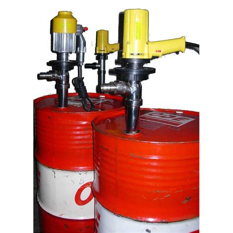 220v Portable Electric Drum Barrel Pump For Diesel Gasoline Oil Chemical Liquid Drum Pump And