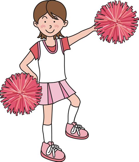 Cheerleader 8 Openclipart