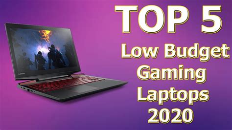 Top 5 Best Budget Gaming Laptops 2020 Cheap Gaming Laptops Youtube
