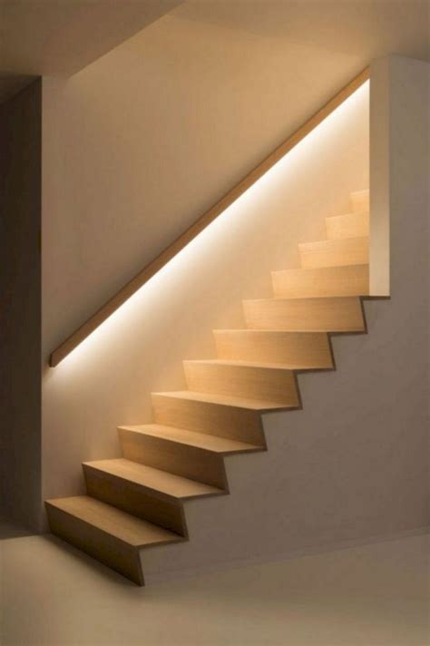 15 Incredible Home Stair Design With Light That Very Beautiful