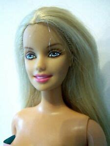 Mattel Unidentified Naked Barbie Doll Soft Long Blonde Hot Sex Picture