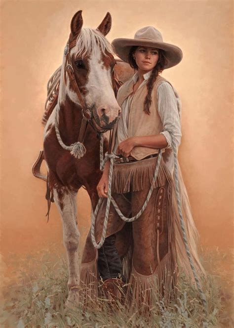Carrie Ballantyne Captures The Cowgirl Inside Cowgirl Art Western