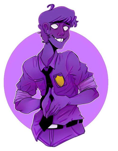 William Afton In Anime Fnaf Purple Guy Fnaf Drawings