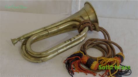 Antique Brass Bugle Youtube