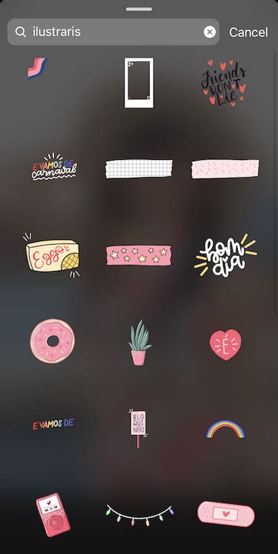 Instagram Sticker Pack 38 Story Stickers Pink Beauty Insta Drawing