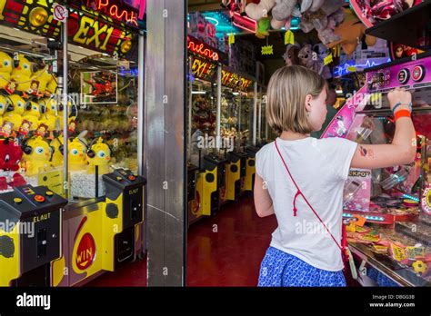 Coin Pusher Arcade Machine High Resolution Stock Photography And Images