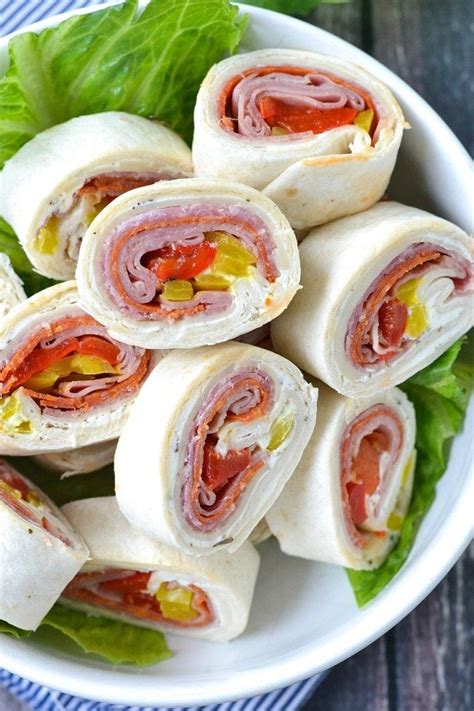 These tortellini kabobs are just what you are looking for! Italian Pinwheels | Recipe | Food, Italian meats, Finger food appetizers