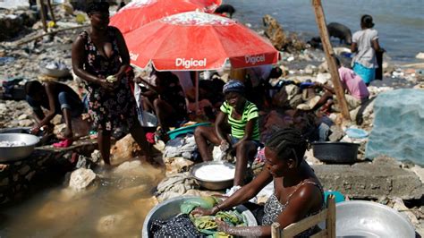 fears of a cholera outbreak in haiti amid hurricane matthew floods euronews