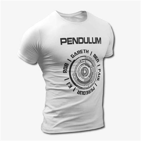 Pendulum Logo T Shirt Electronic Rock Merch Metal Band T Shirt Metal Band Tee Shirts