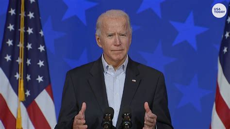 Biden Stresses Every Vote Must Count Asks Everyone To Stay Calm