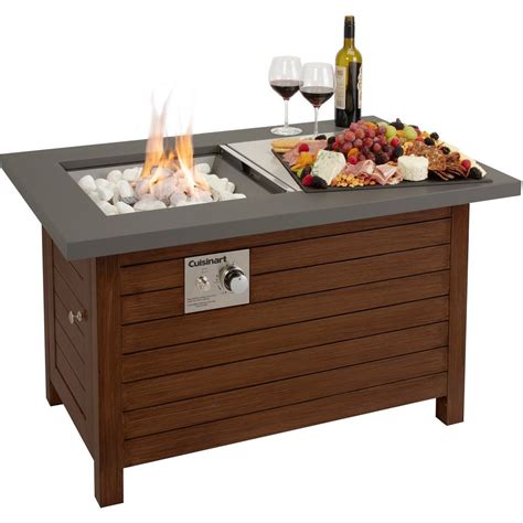 Patio Fire Pit Table Cuisinart Coh 100 In 2022 Fire Pit Table Fire