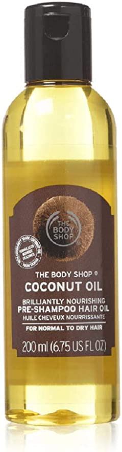The Body Shop Coconut Oil Brilliantly Nourishing Pre Shampoo Hair Oil