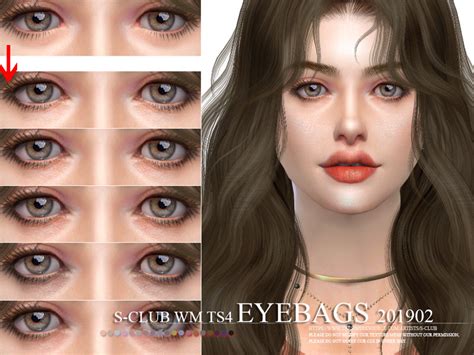 The Sims Resource S Club Wm Ts4 Skin Details Eyebags 201902