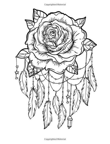 Aesthetic coloring pages helps you to relax and feel better. Printable Rose Aesthetic Coloring Pages