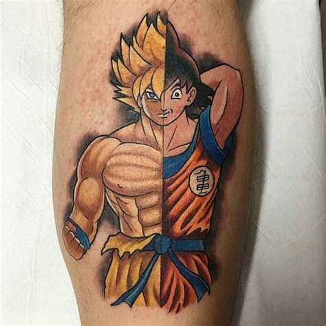 Kingvegetadb Goku Dragon Ball Z Tattoo Black And White Goku By